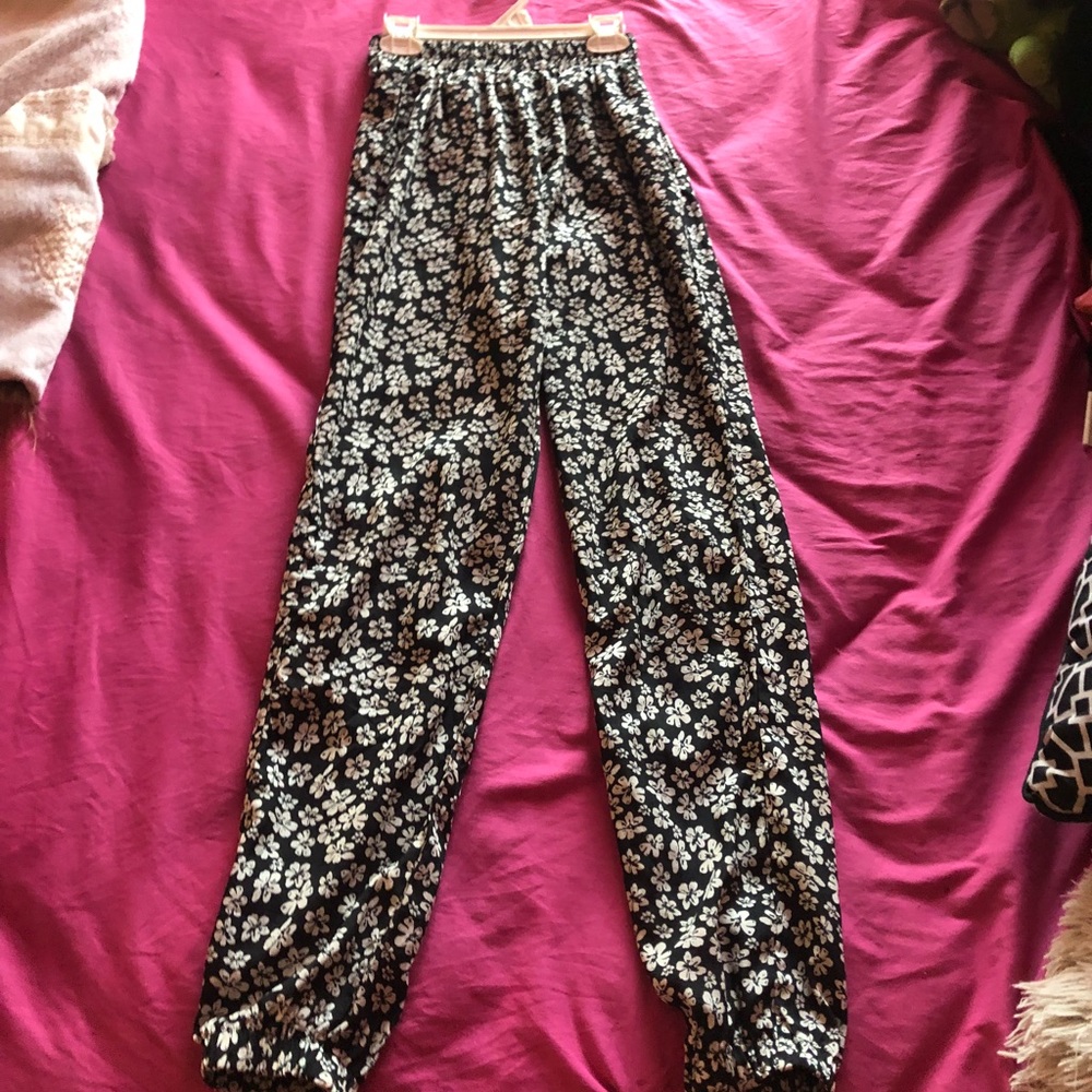 Floral Joggers